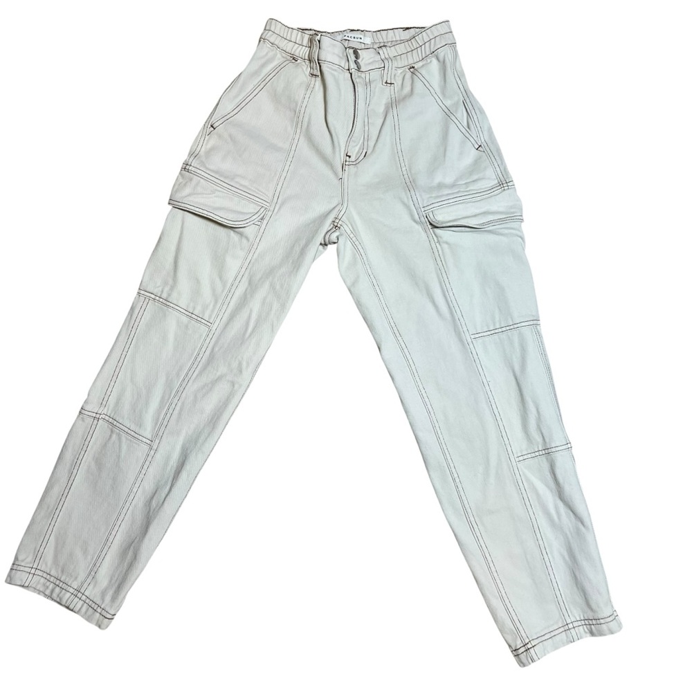 Pacsun 90's Bone Utility Elastic Waist Utility Cargo Baggy Pants Womens Sz Small
